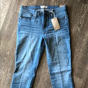 Madewell high rise skinny jeans